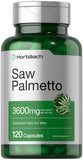 Horbaach Extrait Saw Palmetto en bouteille, soutien naturel pour votre routine