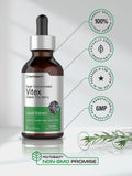 Horbäach Vitex: flacon gouttes avec pipette, utilisation quotidienne simplifiée.