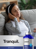 Contenu en gélules Horbaach GABA 750 mg, facile à prendre au quotidien.