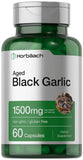 Gélules Horbäach d'ail fermenté, dosage pratique et sans odeur.