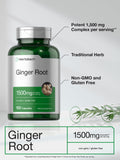 Forme à libération rapide Horbäach gingembre racine capsules