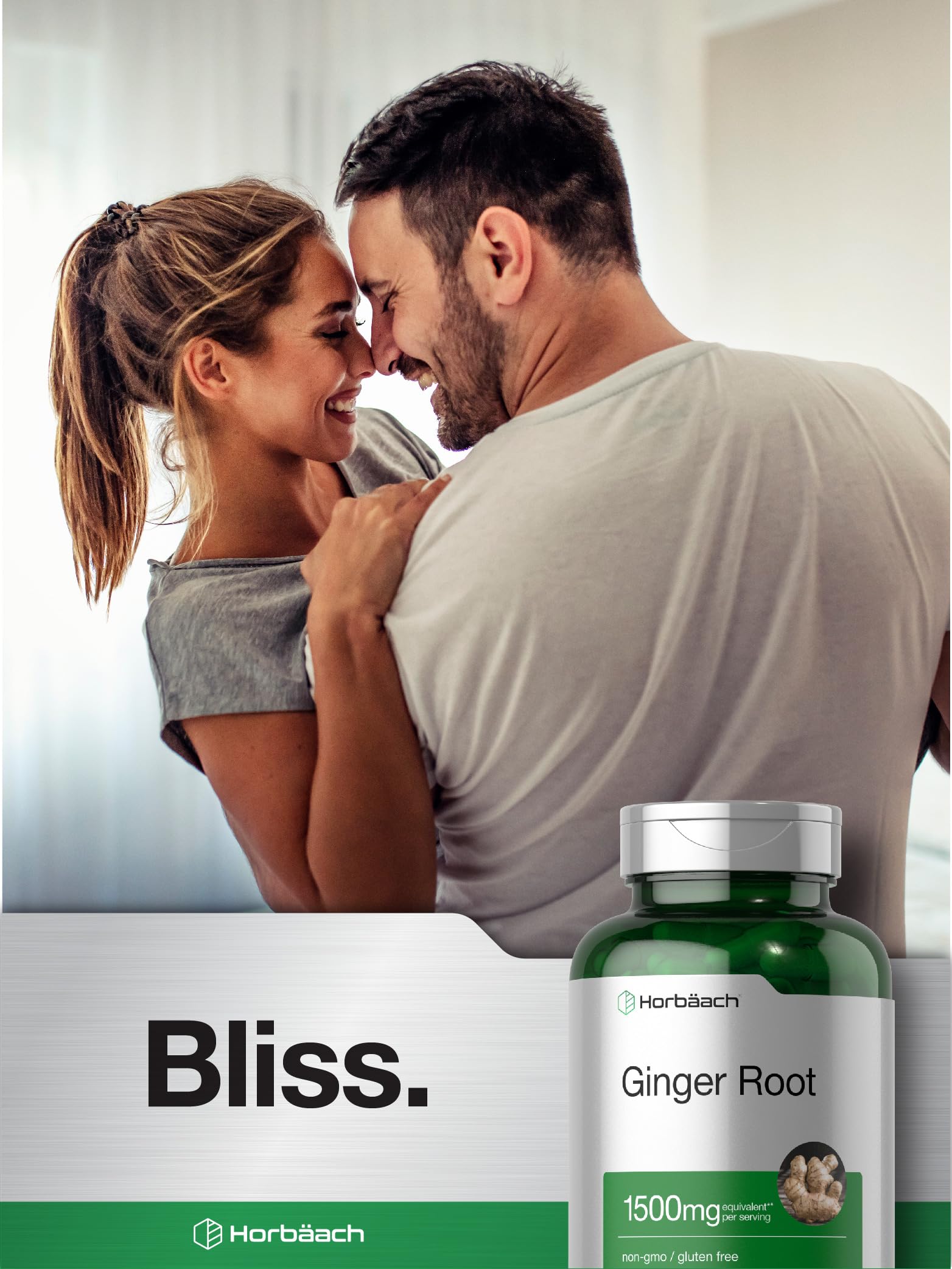 Soutien naturel Horbäach gingembre racine capsules pendant les repas