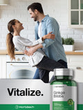 Horbaach Ginkgo Biloba, capsules végétariennes faciles à avaler.