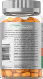 Étiquette colorée Horbäach gommes curcuma gingembre pêche