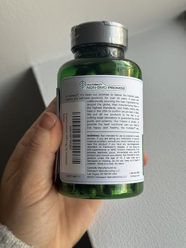 Qualité laboratoire Horbäach Graviola indiquée sur le packaging.