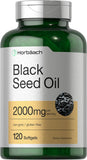 Horbaach huile-graines-noires en capsules molles – bouteille pratique pour l'usage quotidien.
