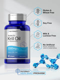 Horbäach Huile Krill Antarctique - sans gluten et sans GMO, choix sûr.
