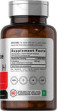 Horbaach L-Carnitine capsules 60, prise pratique pour votre routine sportive.