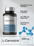Ingrédients purs Horbaach L-Carnosine, formulation fiable et testée en laboratoire.