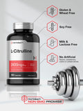 Horbaach L-Citrulline — tableau des ingrédients, formulation sans gluten ni OGM.