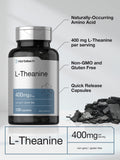 Horbaach L-Theanine, capsules pratiques pour une habitude saine en fin de journée.