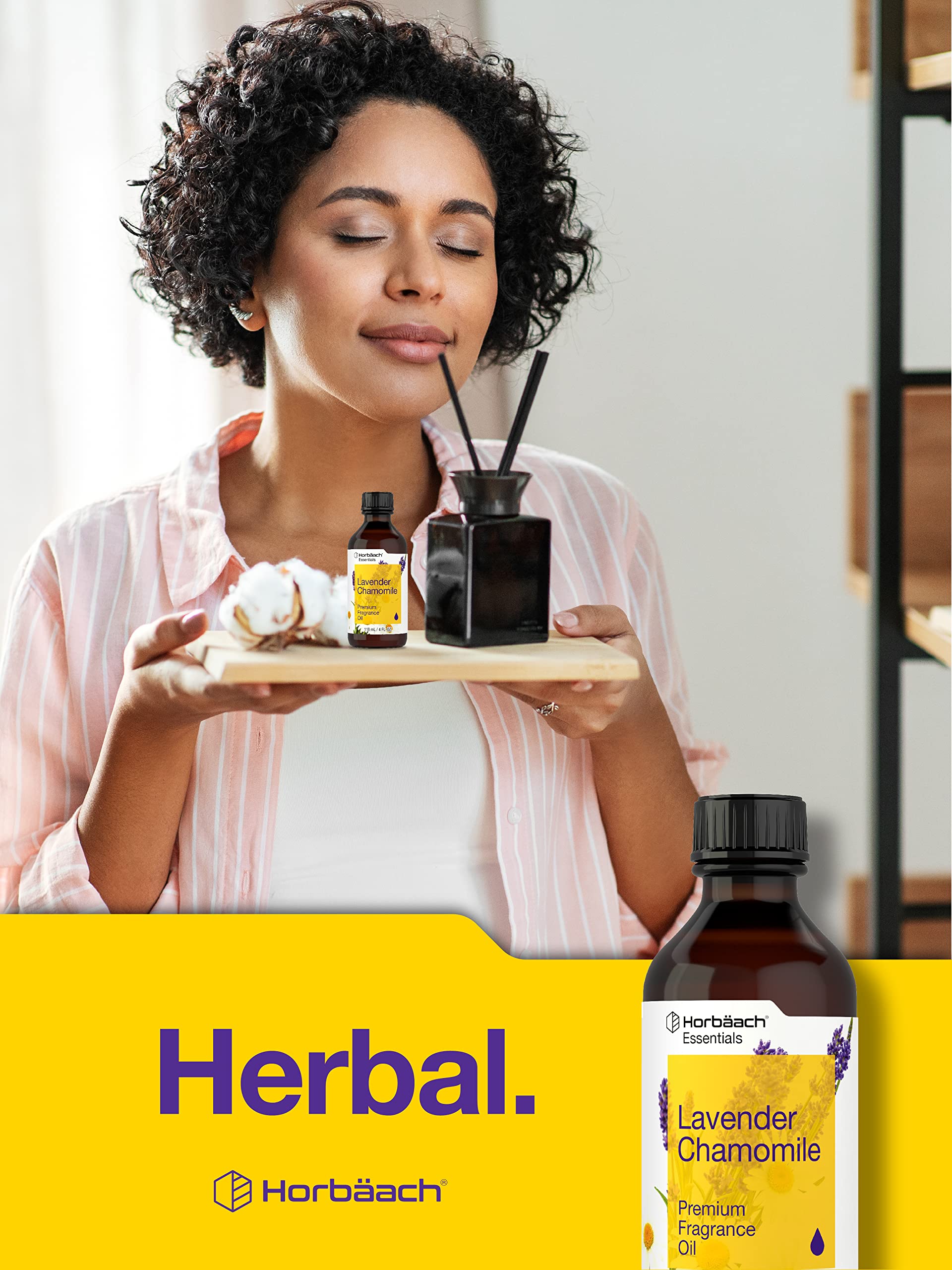 Horbaach Lavande Camomille – aromathérapie légère pour relaxation et équilibre.