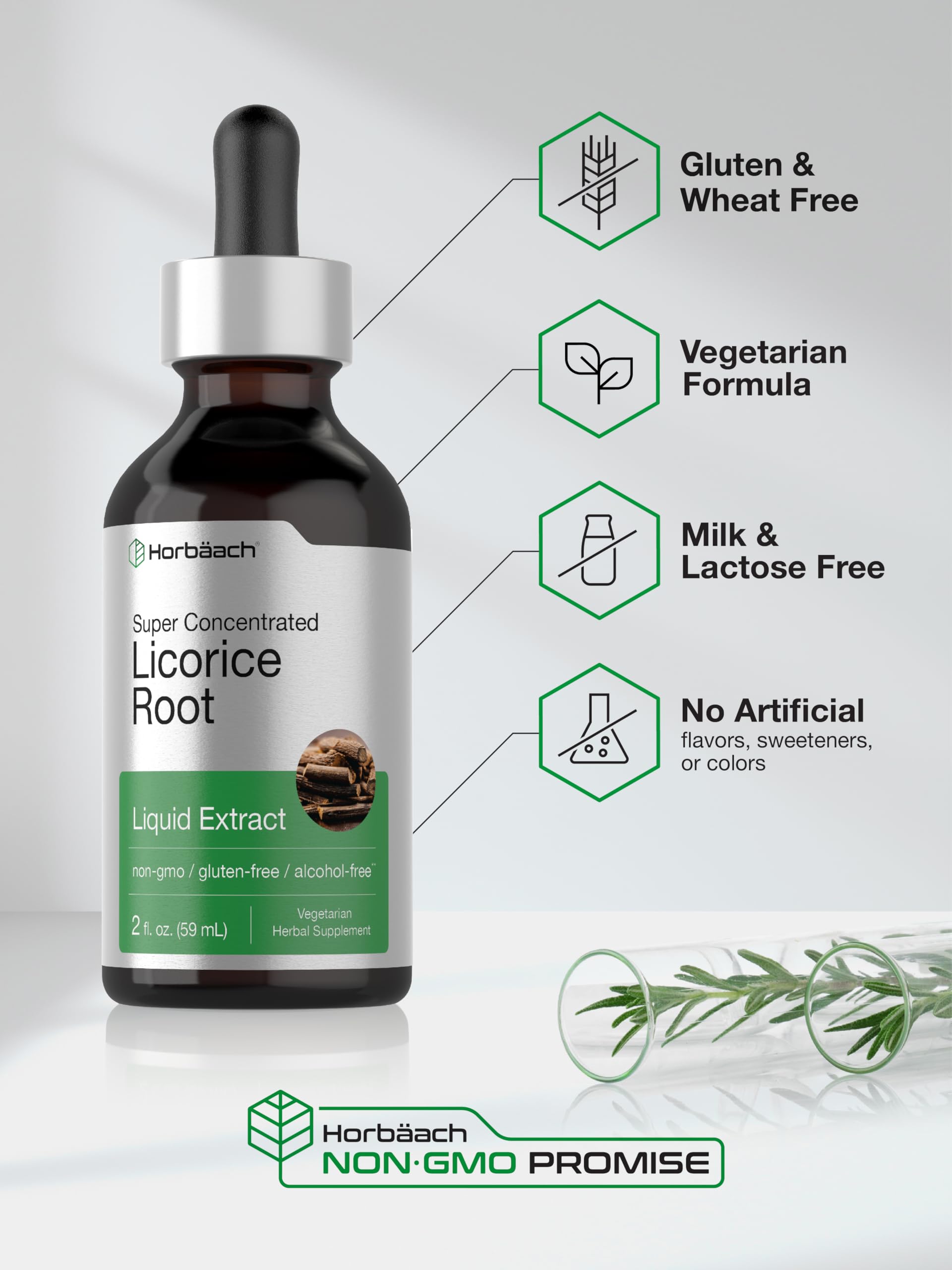 Liquide végétarien Horbäach – formulation sans alcool pour tous les jours.