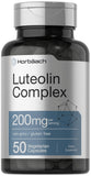 Horbaach Luteolin Complex, bouteille: soutien quotidien grâce à une formule végétarienne.