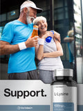 Formule végétarienne Horbäach L-Lysine, pure et sans compromis.