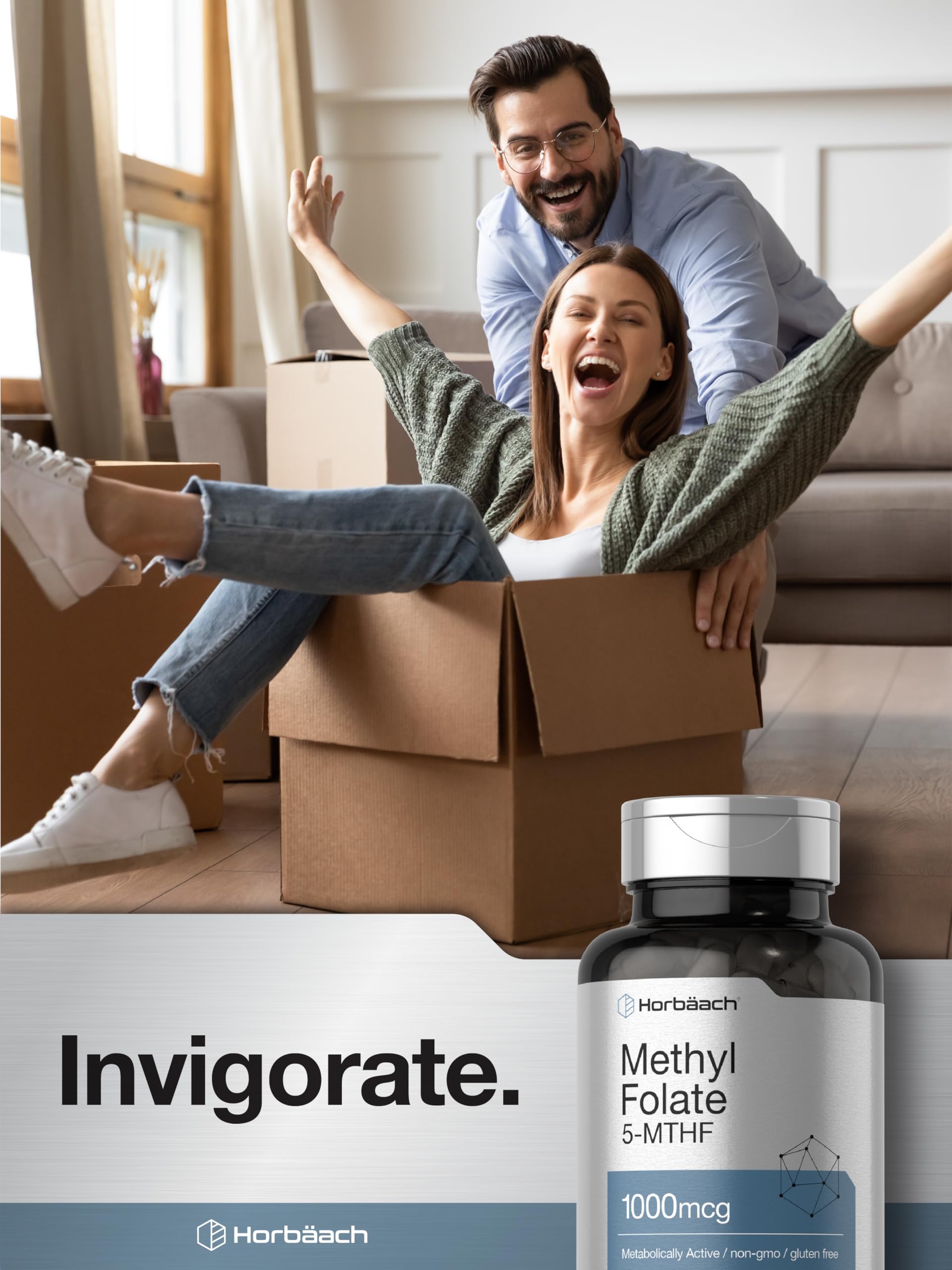 Horbäach Methylfolate composition naturelle et pure