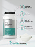 Mélange Horbaach Collagen dans une boisson, texture fluide.