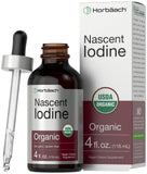 Horbaach gouttes d'iode nascentes – flacon et dosage précis pour usage quotidien.