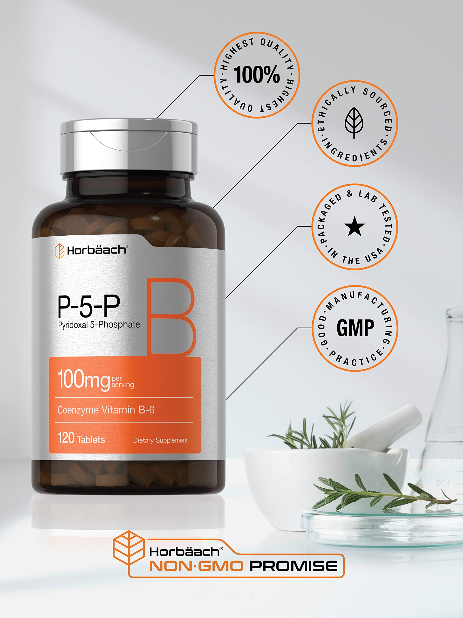 Horbäach P5P – formule pure et testee en laboratoire.