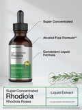 Horbaach Rhodiola Rosea Extrait, pipette pratique pour dosage précis.