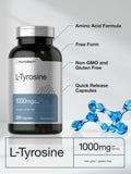 Dosage sur l’étiquette Horbäach L-Tyrosine