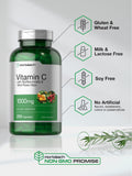 Horbäach Vitamin C 1000 mg, cynorrhodon pour un apport naturel