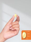 Label sans OGM Horbäach Vitamine E, assurance qualité dans chaque capsule.