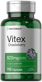 Horbäach Vitex baies en bouteille, soutien potentiel au cycle féminin.