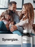 Horbäach Zinc Carnosine tableau-ingredients: ingrédients purs et sans OGM.