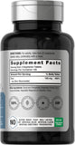 Horbaach Zinc chelaté 100 mg - etiquette du flacon, sans OGM et sans gluten