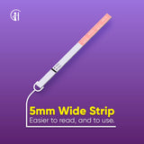 Bande-test HORMONElife montrant une lecture claire pour un suivi précoce.