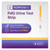 HORMONElife PdG: bandelette urinaire du matin, test rapide et simple.