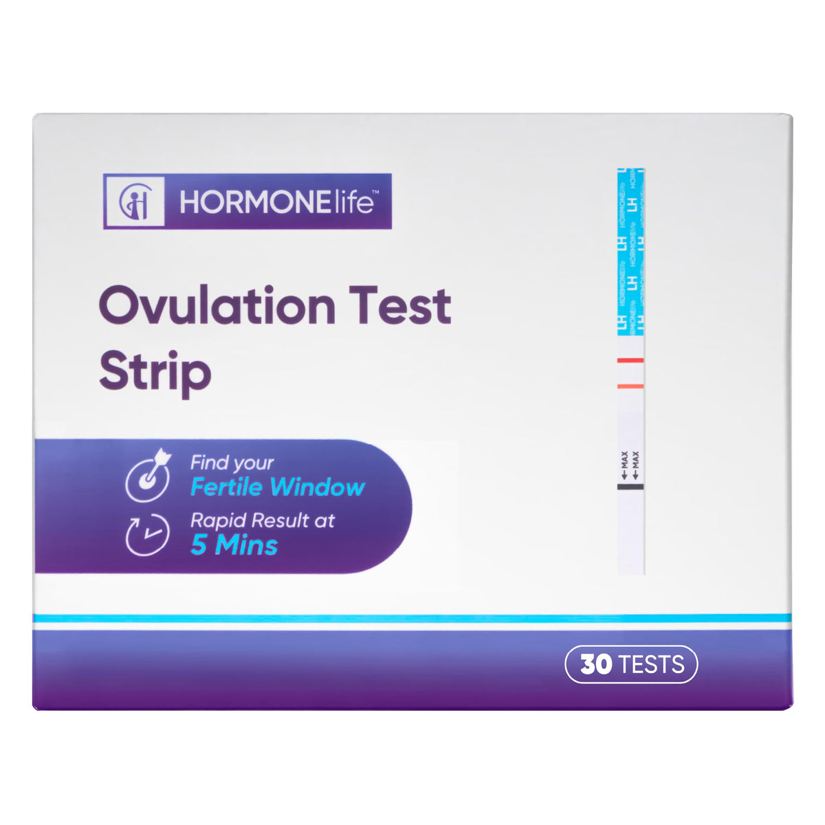 HORMONElife tirettes ovulation – détection LH précise pour repérer les jours fertiles.