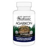 Host Defense Agarikon capsules – bouteille et bouchon, soutien immunitaire potentiel au quotidien.