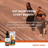 Host Defense Breathe Extract – chaga-reishi-cordyceps: combinaison naturelle favorisant le bien-être respiratoire.
