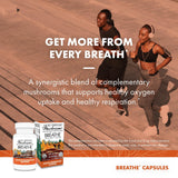 Capsules Host Defense Breathe, prise quotidienne avec repas ou à jeun