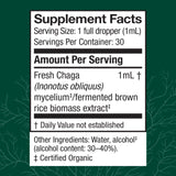 Host Defense Chaga Extract – doseur pratique pour prise journalière.