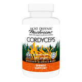 Host Defense Cordyceps: capsules en bouteille, soutien potentiel à l'énergie et au bien-être