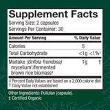 Host Defense Maitake: mycélium de champignon pour soutien quotidien.