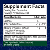 Capsules Host Defense Mesima visibles, prêtes à être intégrées à votre routine.