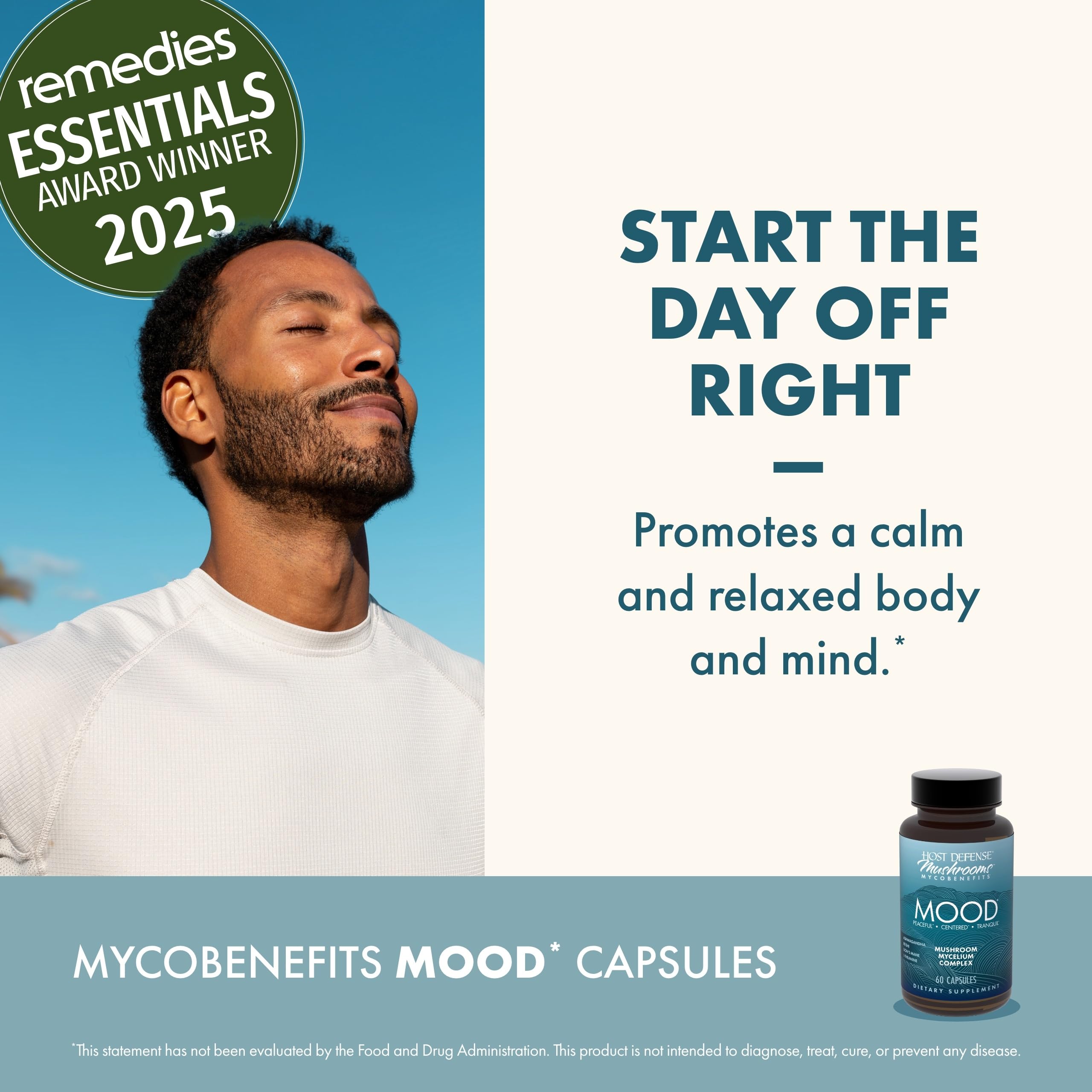 Ingrédient ashwagandha dans MycoBenefits Mood pour équilibre émotionnel.