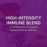 Host Defense MyCommunity Capsules, utilisation quotidienne facile, capsules végétales pratiques.