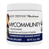 Host Defense MyCommunity poudre dans la bouteille, dosage pratique au quotidien.