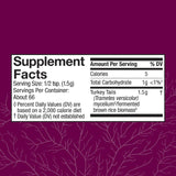 Host Defense Cuillère-doseuse montrant le dosage pratique pour l’immunité potentielle.