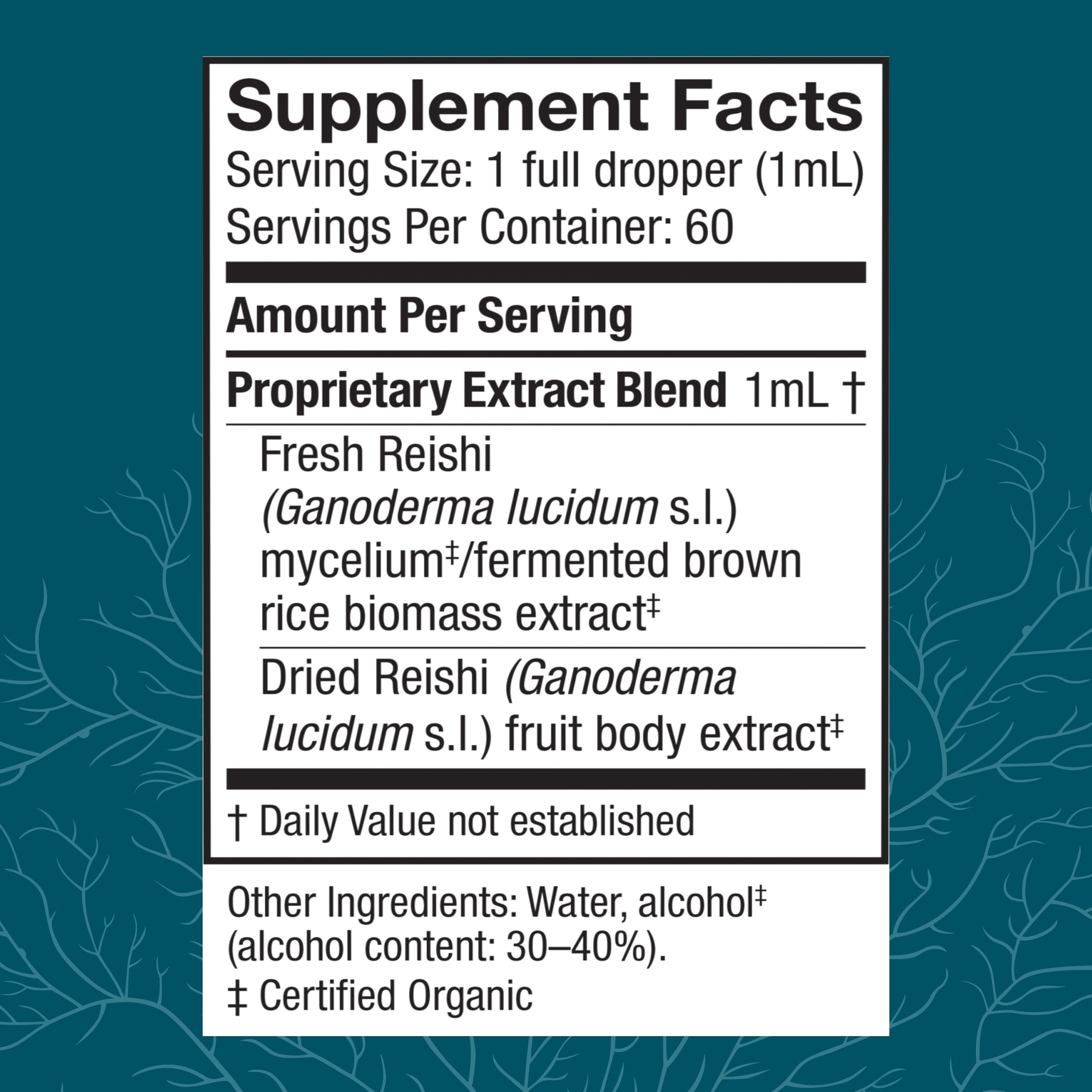 Host Defense Reishi Extract, énergie-quotidienne: énergie soutenue au quotidien.