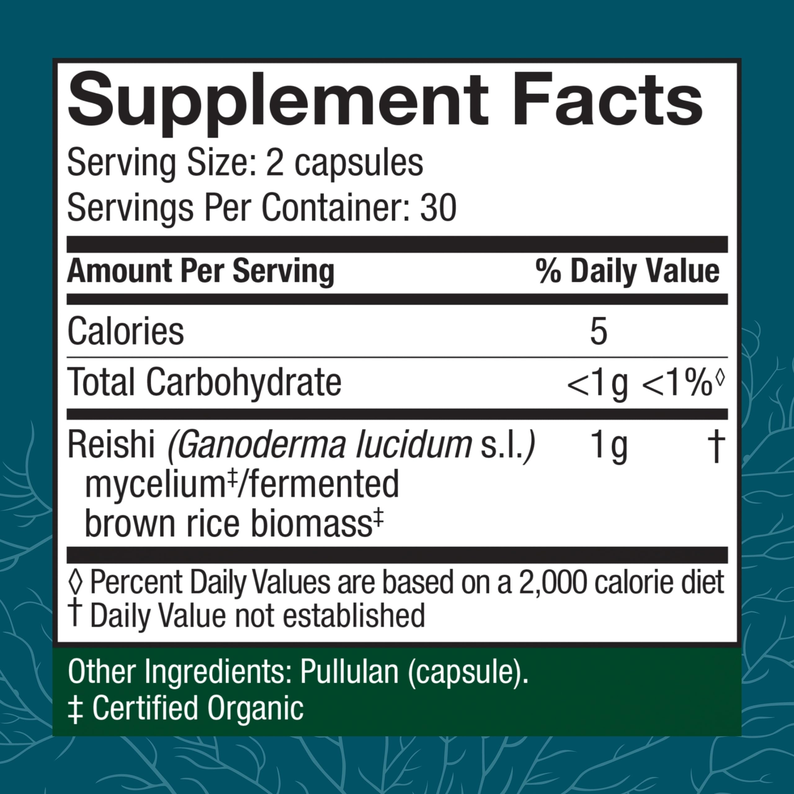 Capsules Reishi Host Defense, vitalité et bien-être naturel.