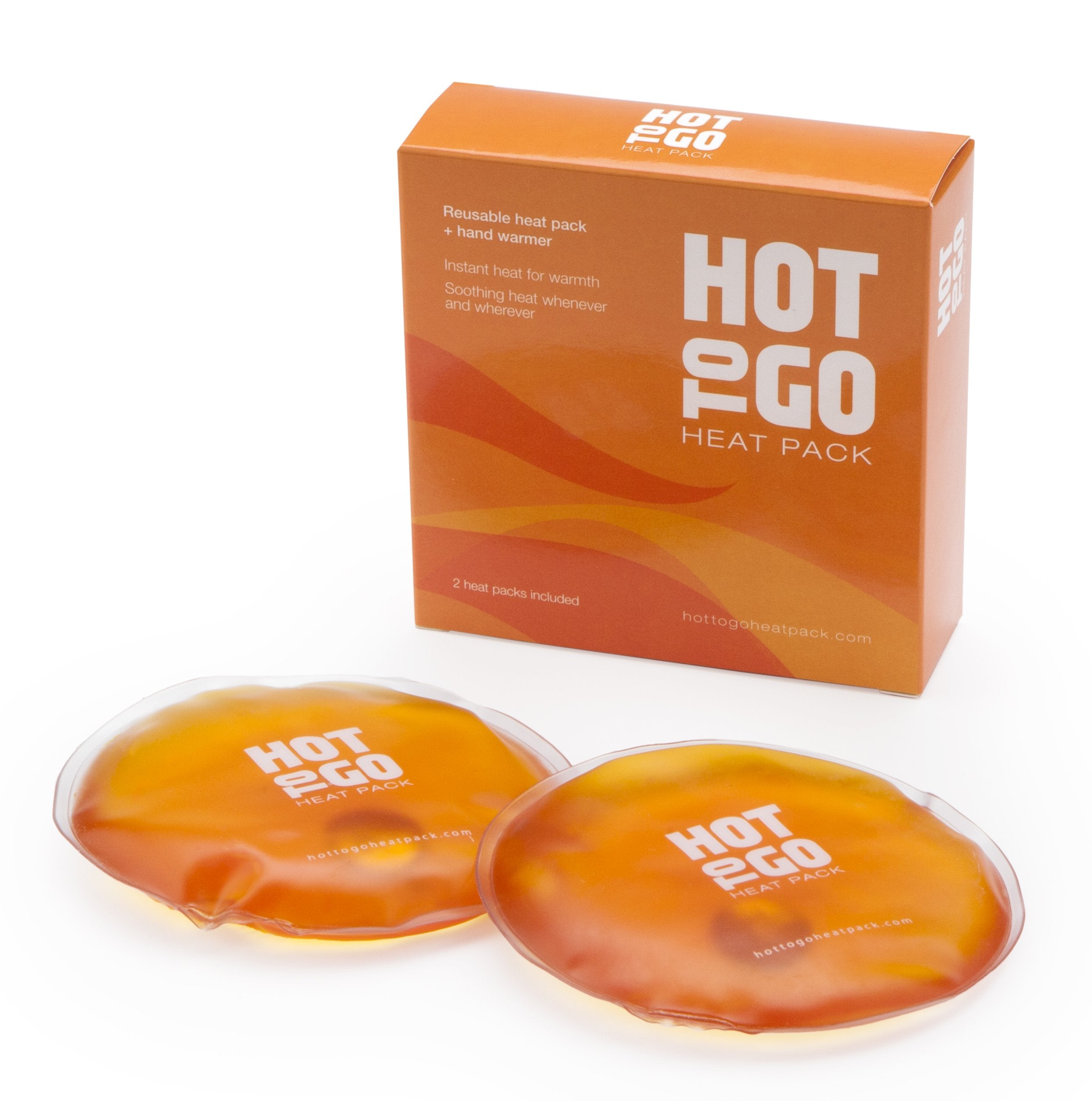 Hot to Go application directe sur zone douloureuse pour chaleur ciblée et confort