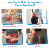 HOTBAG affichage numérique clair pour personnaliser chaleur et massage.