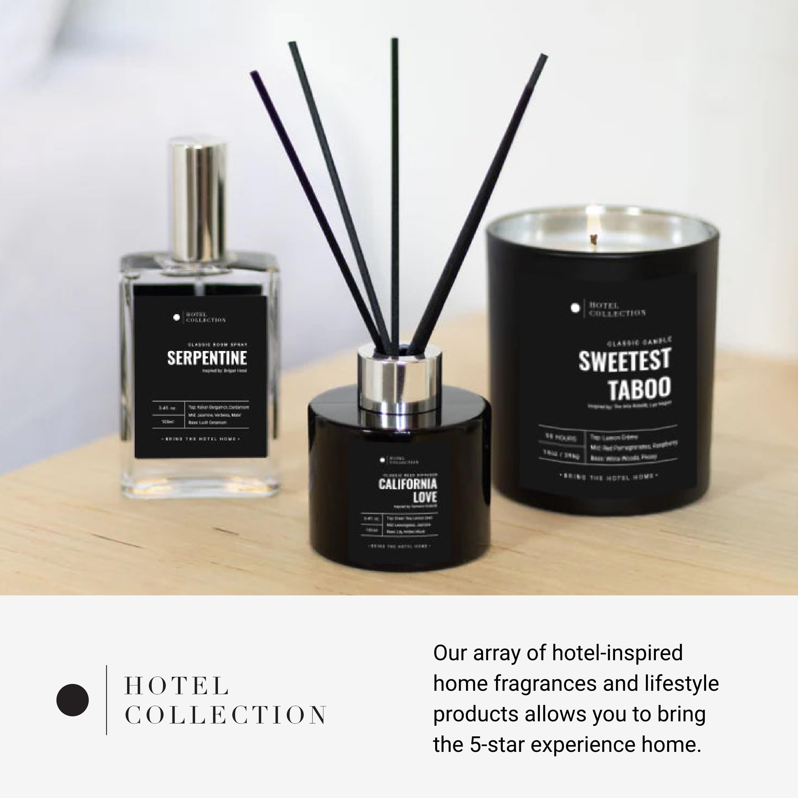 Ambiance spa à domicile avec Bougie Noire Velours 14oz et parfums subtils.