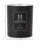 Cadeau raffiné Hotel Collections Bougie Noire Velours 14oz pour occasions spéciales.